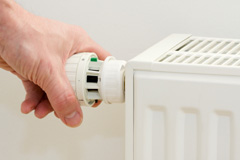 West Putford central heating installation costs